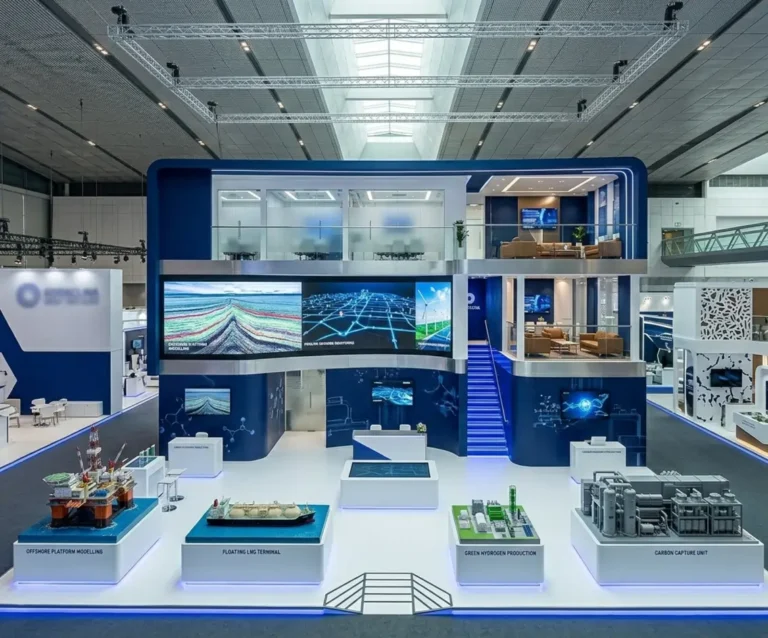 Exhibition booth design Abu Dhabi